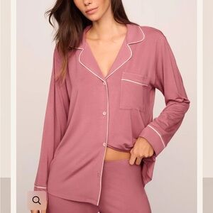 Women's Eberjey Pink Pajama Set (New with Tags in Packaging)